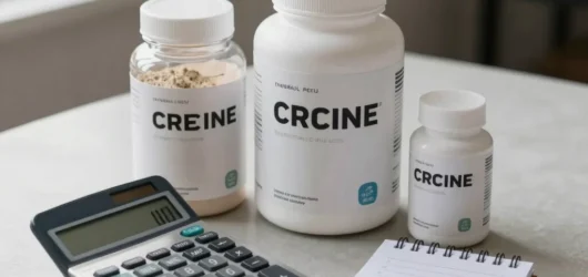 Como comparar o custo por grama da creatina